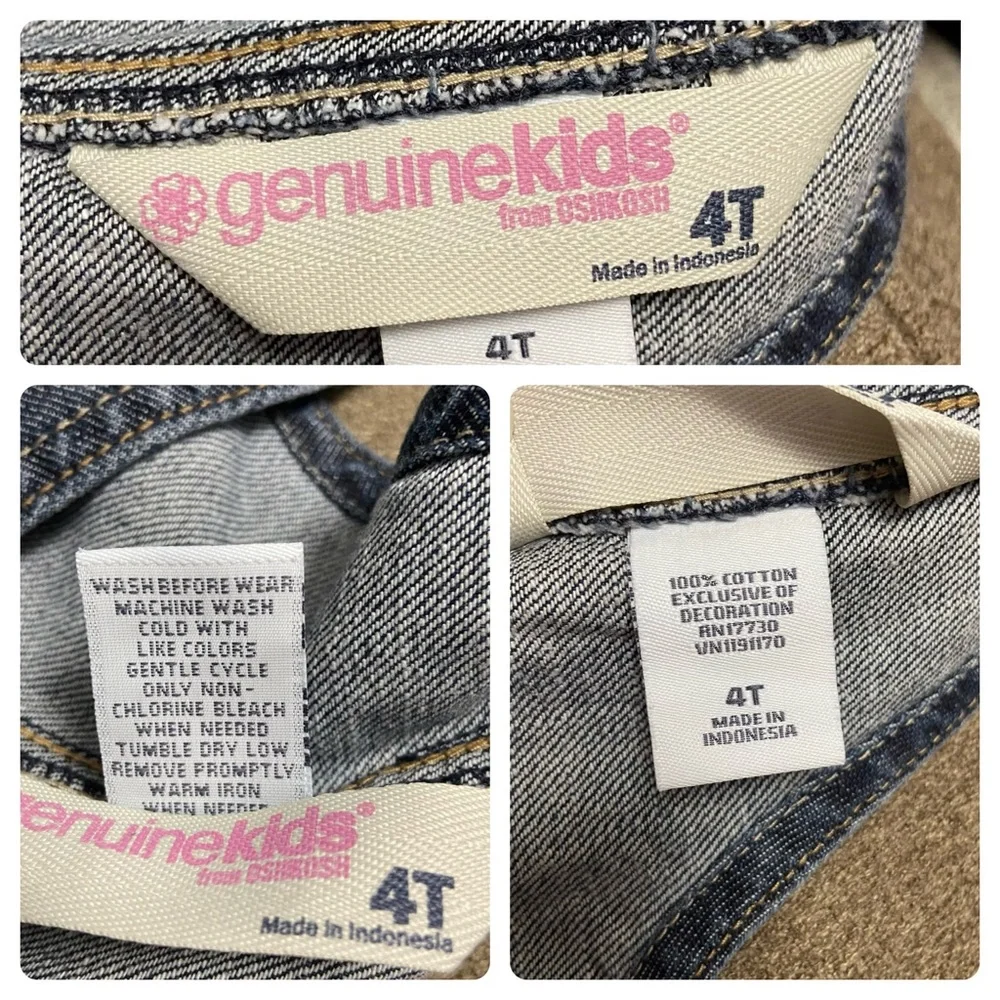 Oshkosh B'Gosh Genuine Kids Embroidered Overalls